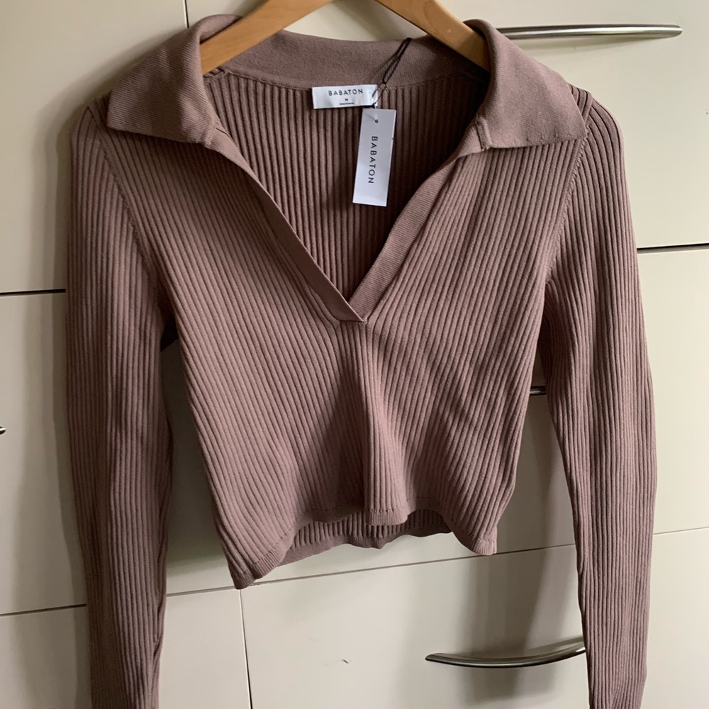 Ribbed top by Babaton